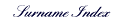 Surname Index